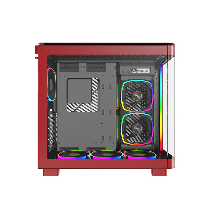Montech KING 95 PRO Midi Tower Vermelho