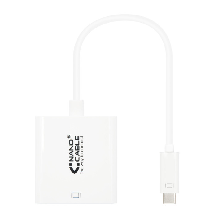 Nanocable 10.16.4103 adaptador gráfico USB 1920 x 1080 pixels Branco