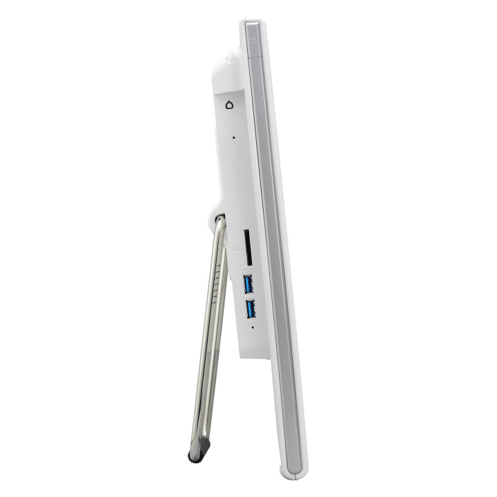 Shuttle X50V7U3 Intel® Core™ i3 i3-8145U 39,6 cm (15.6") 1366 x 798 pixels Ecrã táctil Barebone para PC “tudo em um” Branco