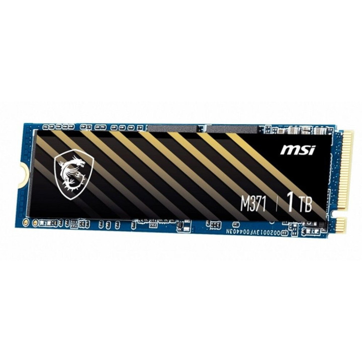 SSD MSI SPATIUM M371 NVME M.2 1TB PCI Express 4.0 3D NAND