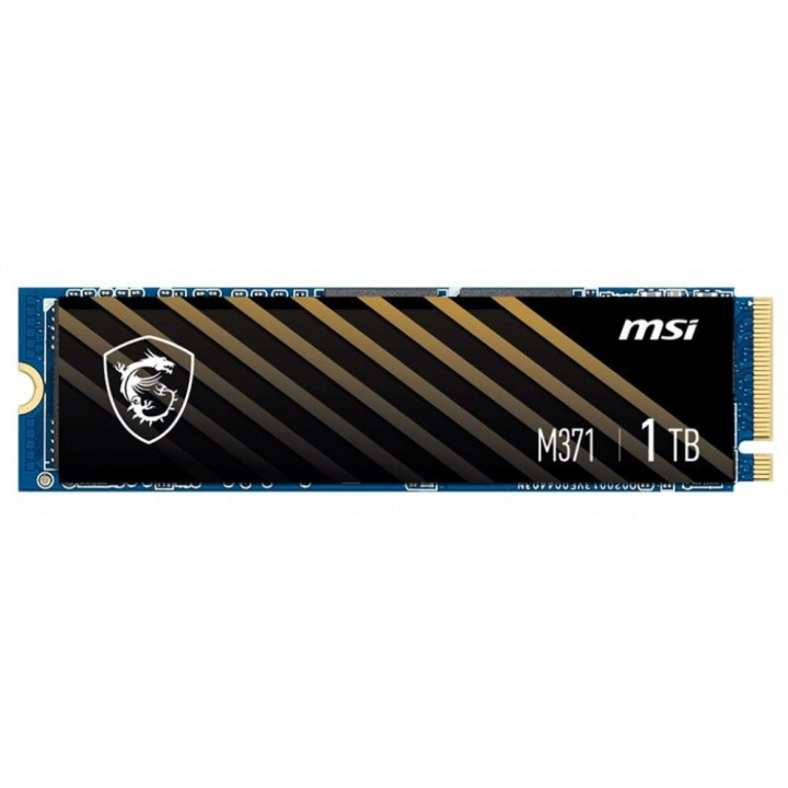 SSD MSI SPATIUM M371 NVME M.2 1TB PCI Express 4.0 3D NAND