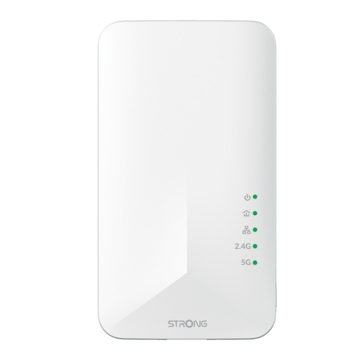 Strong POWERL1000DUOWIFIEUV2 adaptador de rede PowerLine 1000 Mbit s Ethernet LAN Wi-Fi Branco 2 unidade(s)