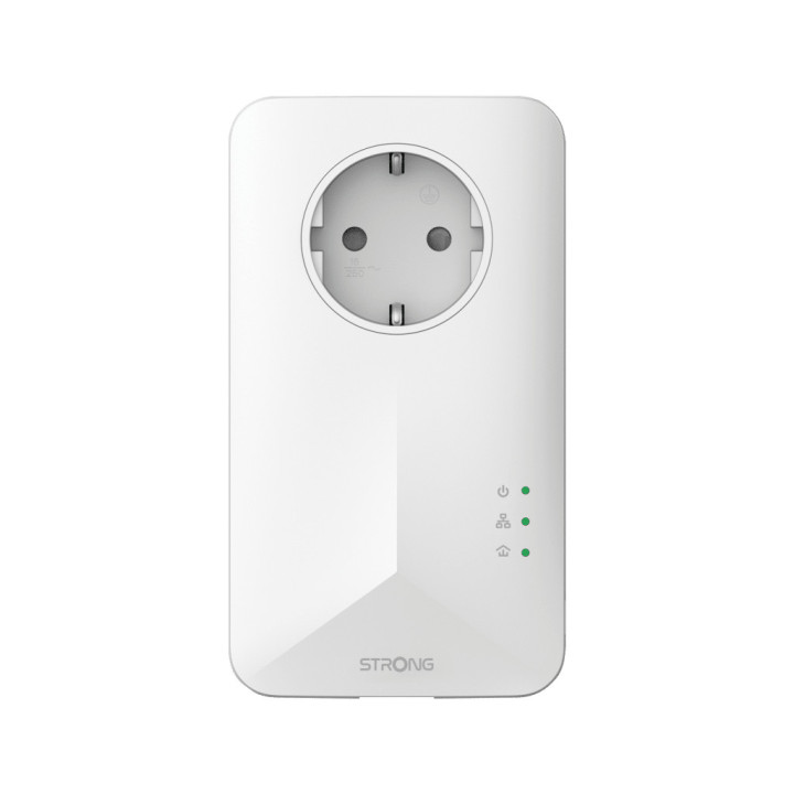 Strong POWERL1000DUOWIFIEUV2 adaptador de rede PowerLine 1000 Mbit s Ethernet LAN Wi-Fi Branco 2 unidade(s)