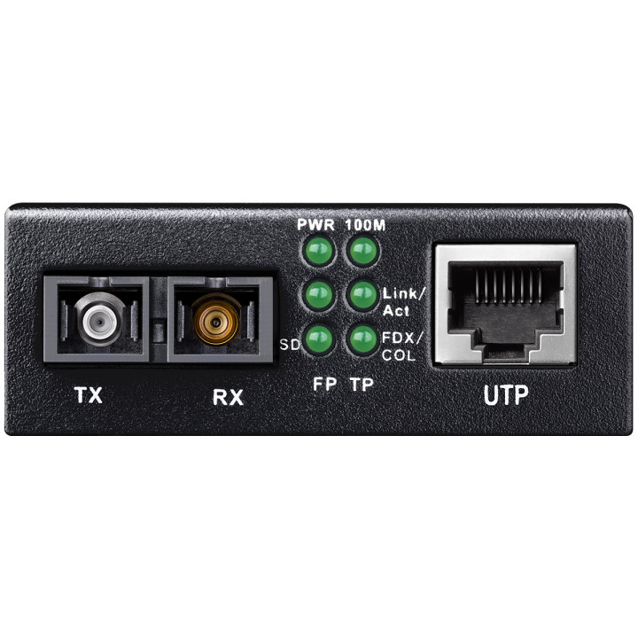 Cudy MC100SA-20 conversor de rede de média 100 Mbit s 1310 nm Modo único Preto