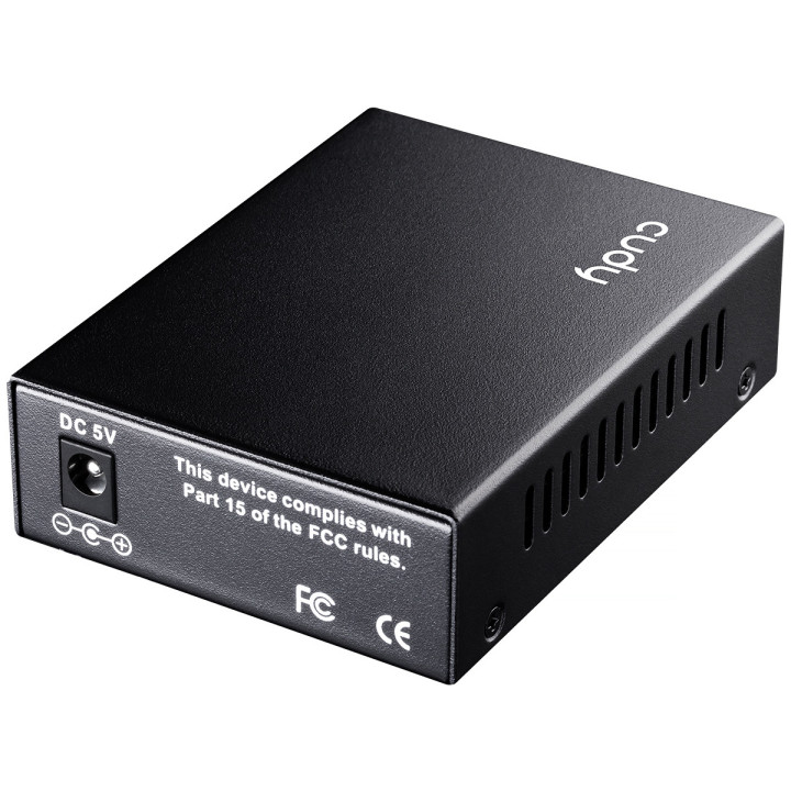 Cudy MC100SA-20 conversor de rede de média 100 Mbit s 1310 nm Modo único Preto