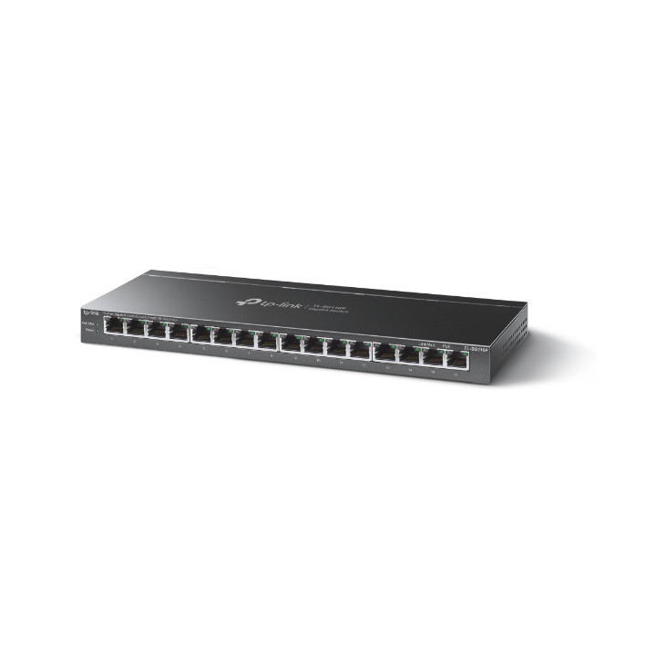 TP-Link TL-SG116P switch de rede Não-gerido Gigabit Ethernet (10 100 1000) Preto