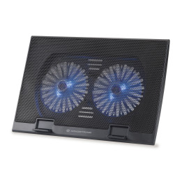 Conceptronic THANA02B base de refrigeração para computador 43,2 cm (17") Preto