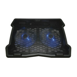 Conceptronic THANA06B base de refrigeração para computador 39,6 cm (15.6") Preto