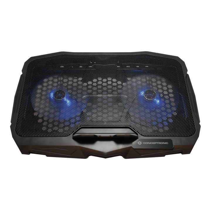 Conceptronic THANA07B base de refrigeração para computador 43,2 cm (17") Preto