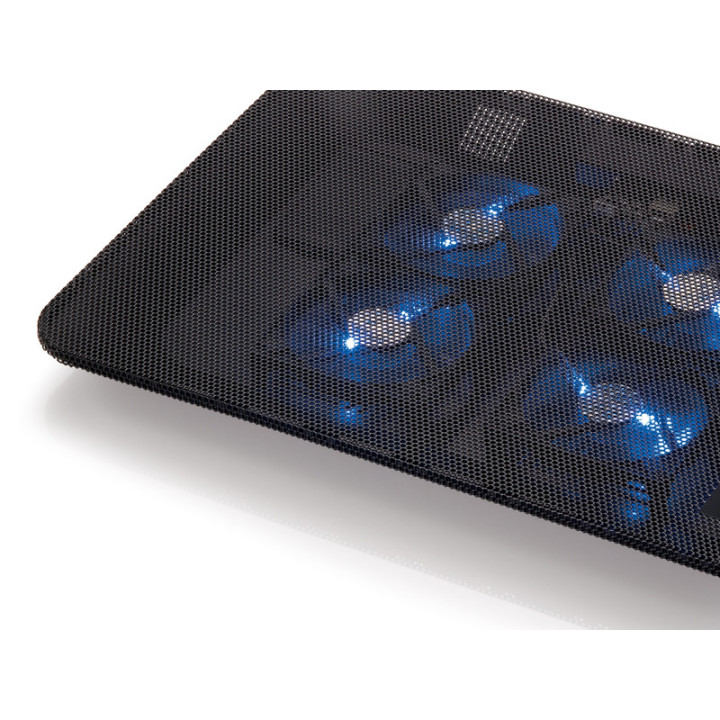 Conceptronic CNBCOOLPADL4F base de refrigeração para computador 39,6 cm (15.6") Preto