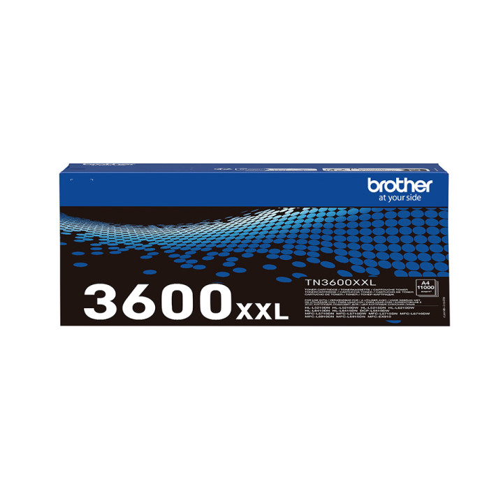 Brother TN-3600XXL toner 1 unidade(s) Original Preto