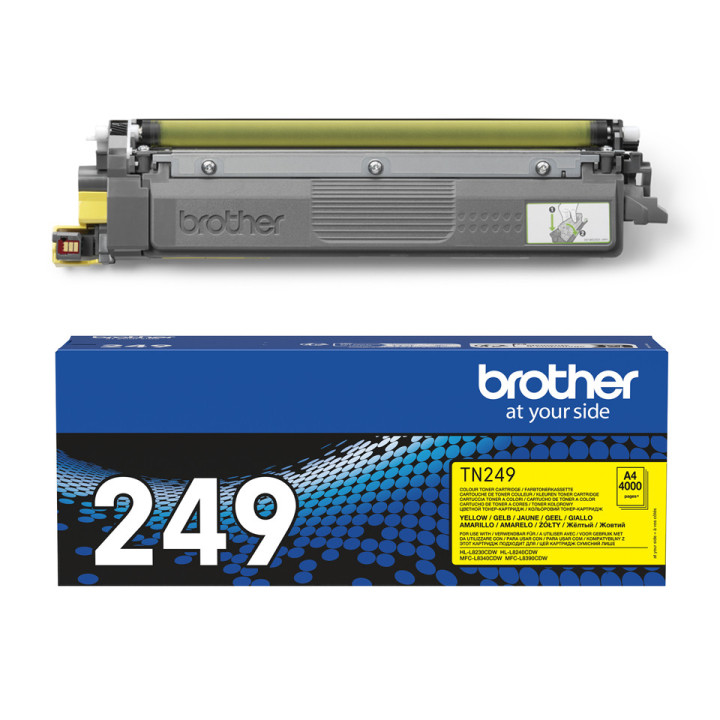 Brother TN-249Y toner 1 unidade(s) Original Amarelo