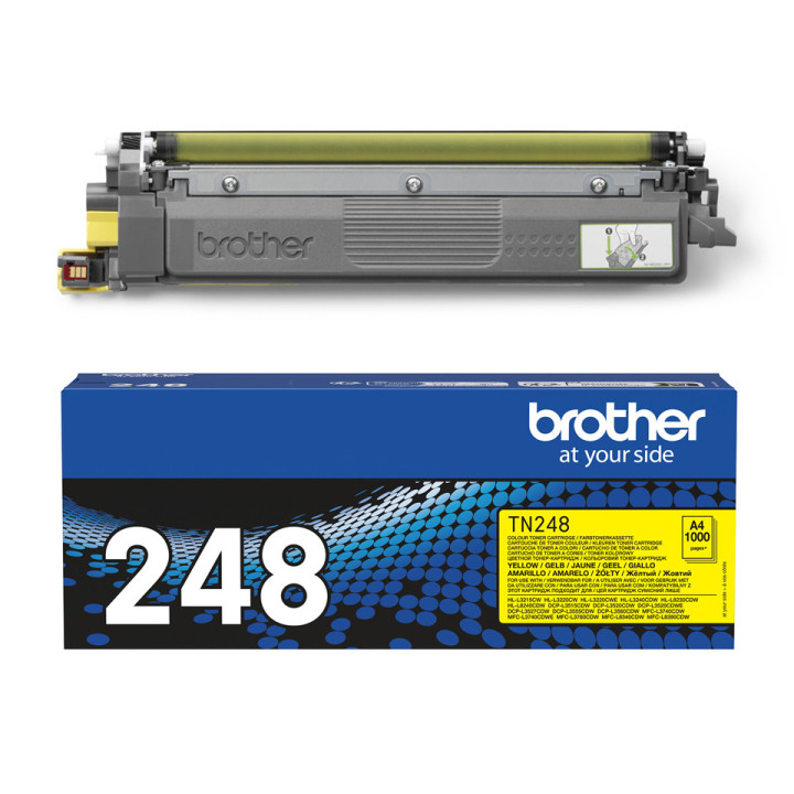 Brother TN-248Y toner 1 unidade(s) Original Amarelo