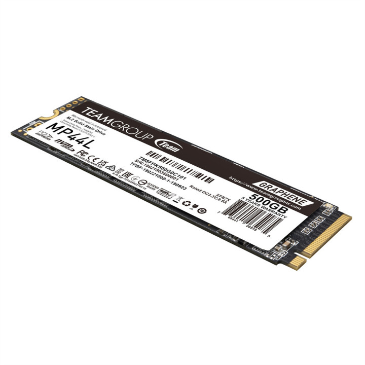 Team Group MP44L TM8FPK500G0C101 disco SSD M.2 500 GB PCI Express 4.0 NVMe SLC