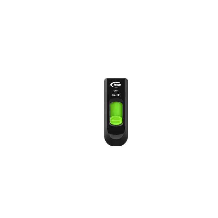 Team Group C141 unidade de memória USB 64 GB USB Type-A 2.0 Preto, Verde