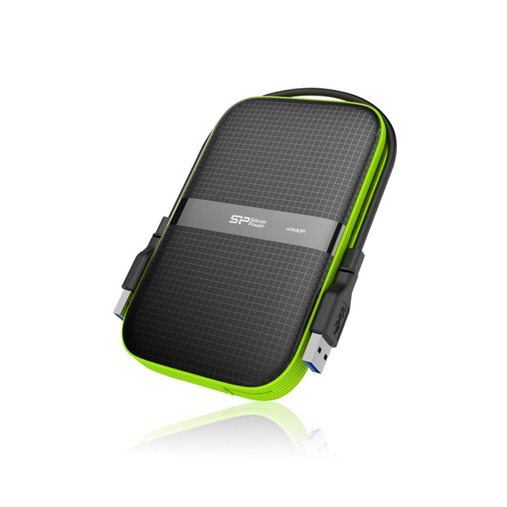 Silicon Power Armor A60 disco externo 5 TB Preto, Verde
