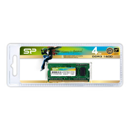 Silicon Power SP004GBSTU160N02 módulo de memória 4 GB 1 x 4 GB DDR3 1600 MHz
