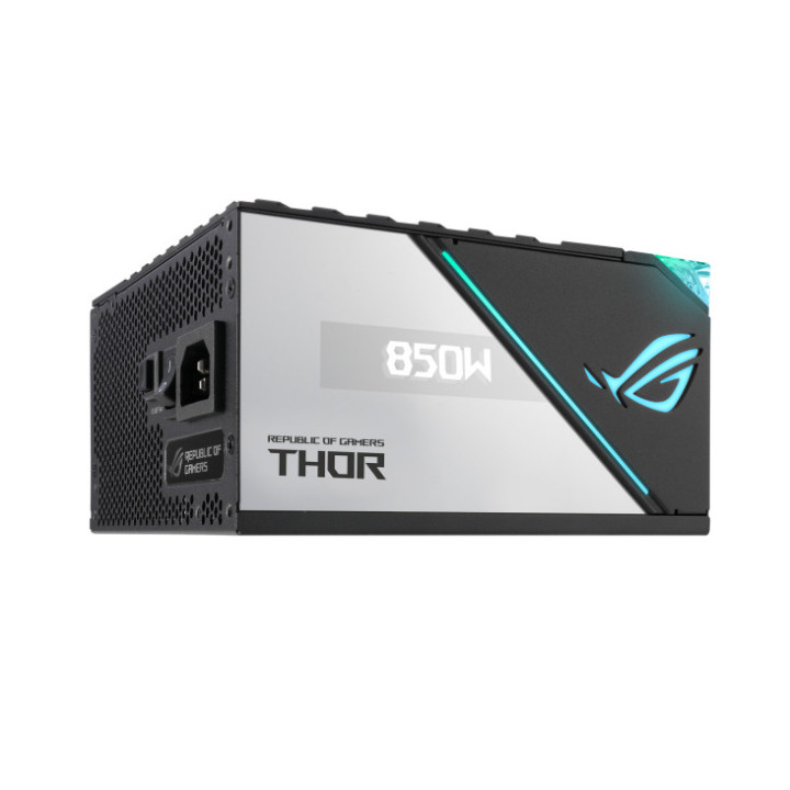 ASUS ROG THOR 850W Platinum II fonte de alimentação 20+4 pin ATX Preto, Azul, Cinzento