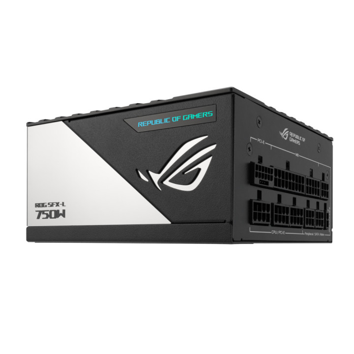 ASUS ROG Loki SFX-L 750W Platinum fonte de alimentação 20+4 pin ATX Preto, Prateado