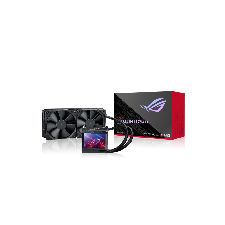 ASUS ROG RYUJIN II 240 Processador Refrigerador líquido all-in-one 12 cm Preto 1 unidade(s)