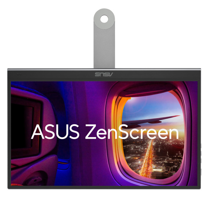 ASUS ZenScreen MQ16AHE monitor de ecrã 39,6 cm (15.6") 1920 x 1080 pixels Full HD OLED Prateado
