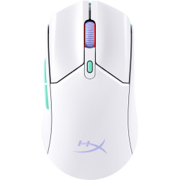 HP HyperX Pulsefire Haste 2 Core Wls - Gaming Mouse (Wht Grn Pur) rato