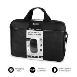 SUBBLIM SUB-LB-2SP0050 mala para portáteis 39,6 cm (15.6") Preto