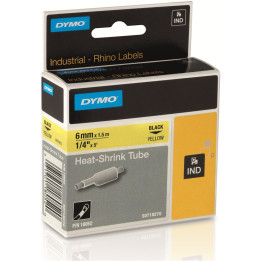 Dymo RhinoPRO Heat shrink tubing Black Yellow