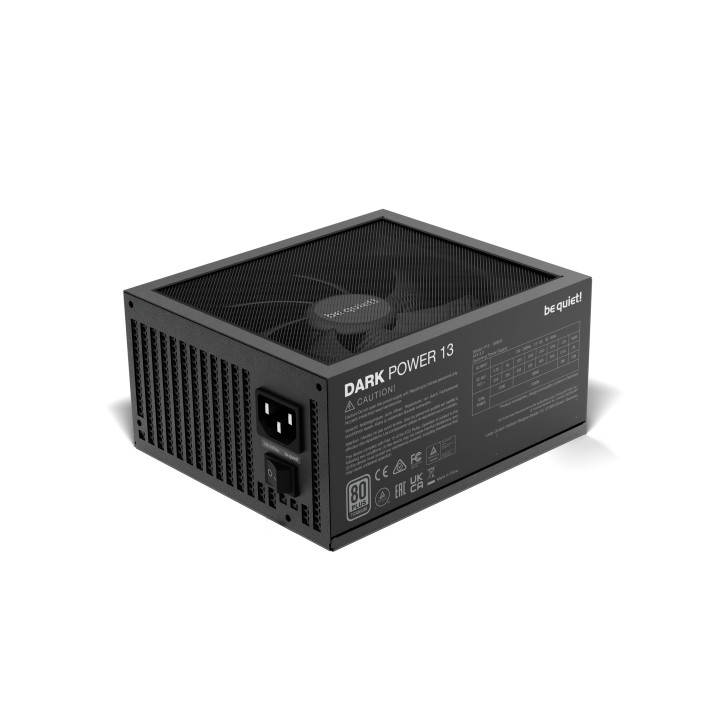 be quiet! Dark Power 13 fonte de alimentação 1000 W 20+4 pin ATX ATX Preto