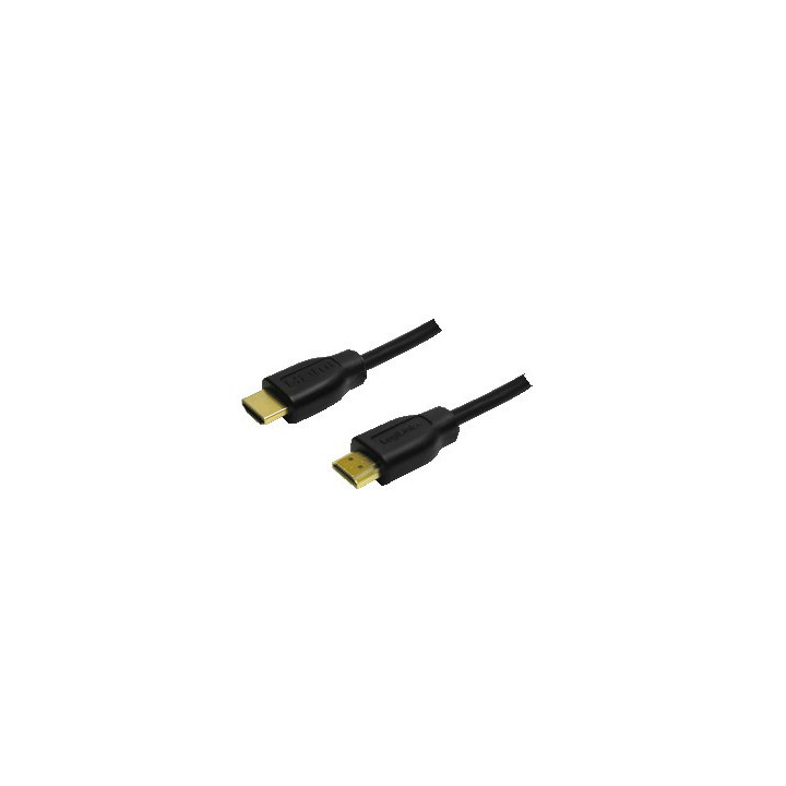LogiLink 1m HDMI to HDMI - M M cabo HDMI HDMI Type A (Standard) Preto