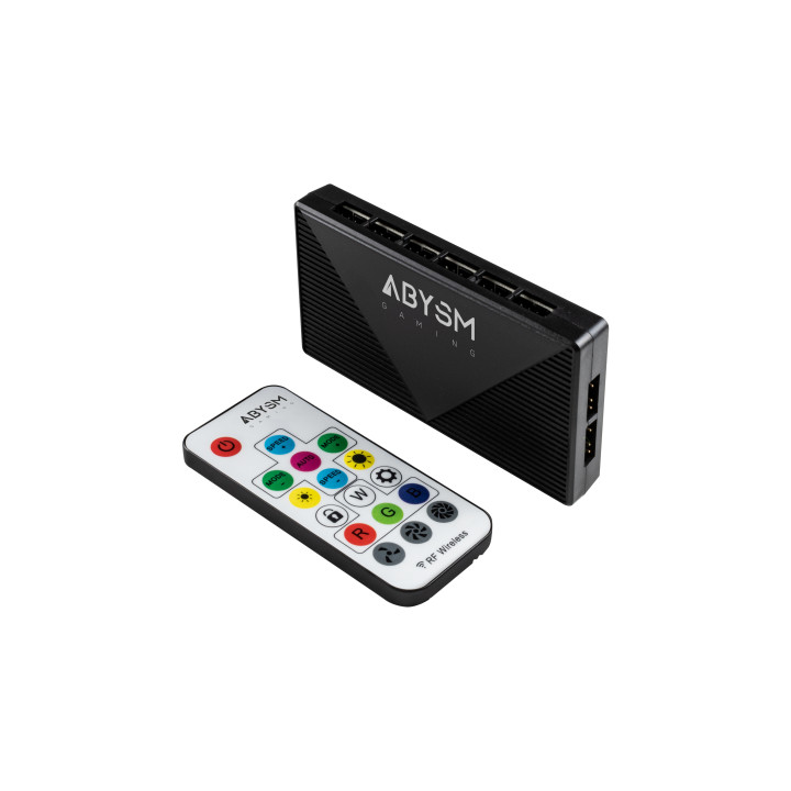 ABYSM Arc Light ARGB 120mm Kit 3 Caixa de computador Ventoinha 12 cm Branco 3 unidade(s)