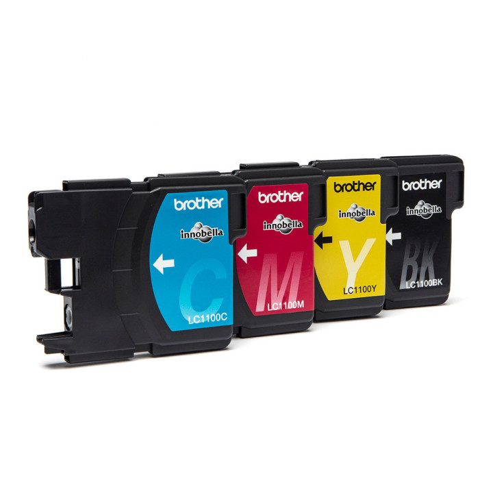 Brother LC1100VALBP tinteiro 4 unidade(s) Original Preto, Ciano, Magenta, Amarelo
