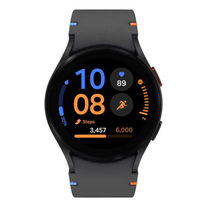 Samsung Galaxy Watch FE 3,05 cm (1.2") AMOLED 40 mm Digital 396 x 396 pixels Ecrã táctil Preto Wi-Fi GPS