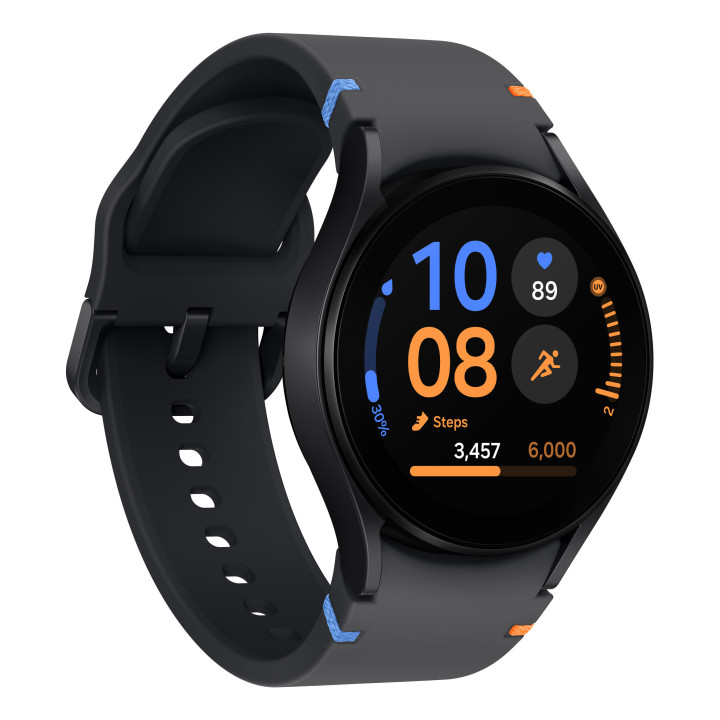 Samsung Galaxy Watch FE 3,05 cm (1.2") AMOLED 40 mm Digital 396 x 396 pixels Ecrã táctil Preto Wi-Fi GPS