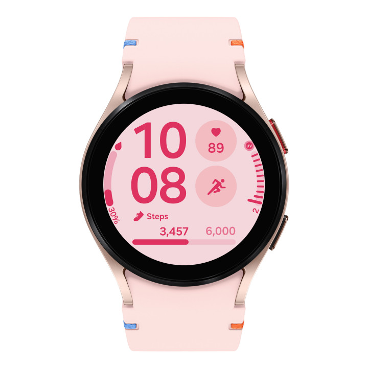 Samsung Galaxy Watch FE 3,05 cm (1.2") AMOLED 40 mm Digital 396 x 396 pixels Ecrã táctil Rosa dourado Wi-Fi GPS