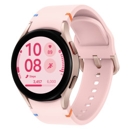 Samsung Galaxy Watch FE 3,05 cm (1.2") AMOLED 40 mm Digital 396 x 396 pixels Ecrã táctil Rosa dourado Wi-Fi GPS