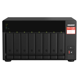 QNAP TS-873A NAS Tower Ethernet LAN Preto V1500B