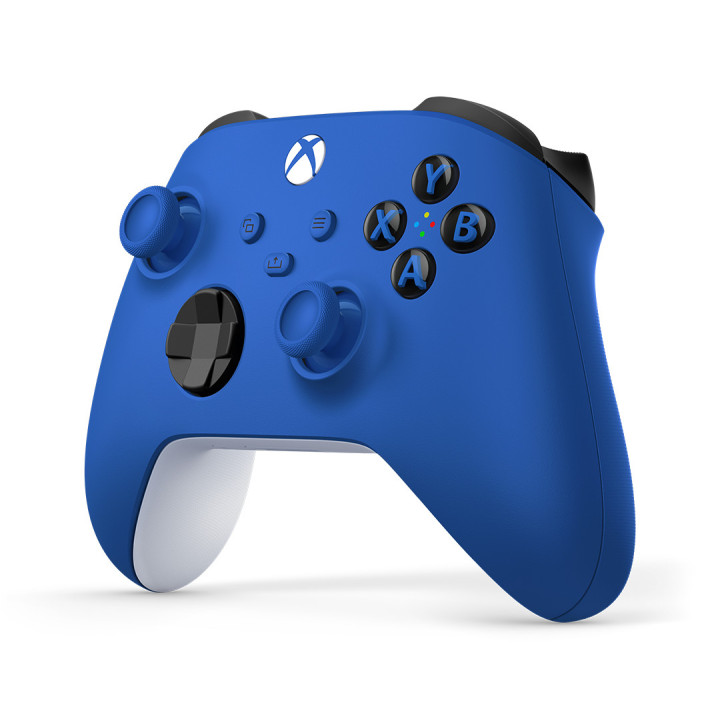 Microsoft Xbox Wireless Controller Azul, Branco Bluetooth USB Gamepad Analógico   Digital Android, PC, Xbox One, Xbox One S,