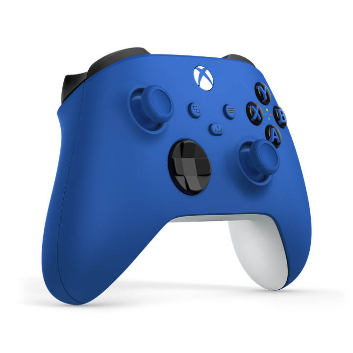 Microsoft Xbox Wireless Controller Azul, Branco Bluetooth USB Gamepad Analógico   Digital Android, PC, Xbox One, Xbox One S,