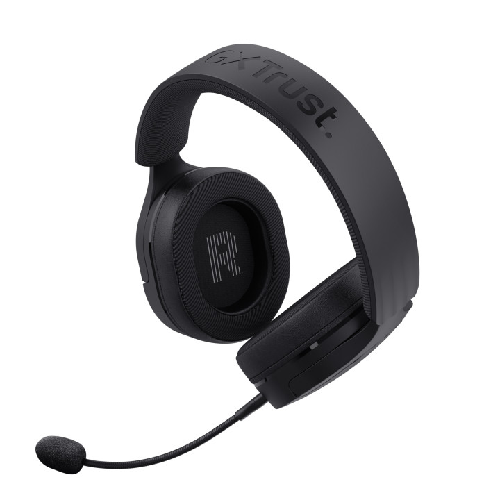 Trust GXT 491 Fayzo Auscultadores Com fios e sem fios Fita de cabeça Jogos USB Type-C Bluetooth Preto