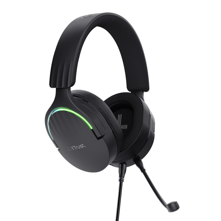 Trust GXT 490 FAYZO Auscultadores Com fios Fita de cabeça Jogos USB Type-A Preto