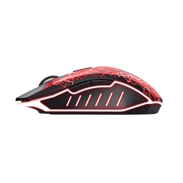Trust 24750 rato Jogos Mão direita RF Wireless Ótico 2000 DPI