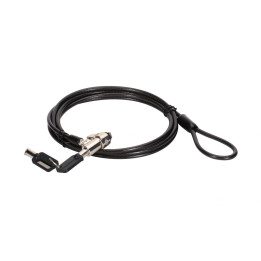 Conceptronic CUSTODIO02BS cadeado antirroubo Preto 1,8 m