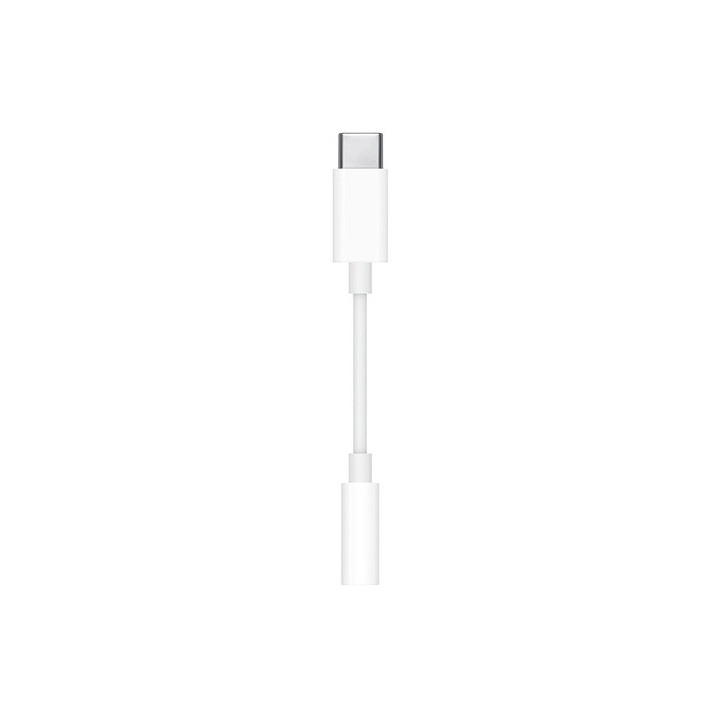Apple MU7E2ZM A cabo para telemóvel Branco 3.5mm USB C