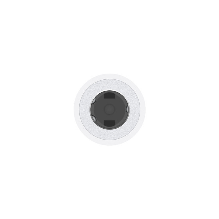 Apple MU7E2ZM A cabo para telemóvel Branco 3.5mm USB C