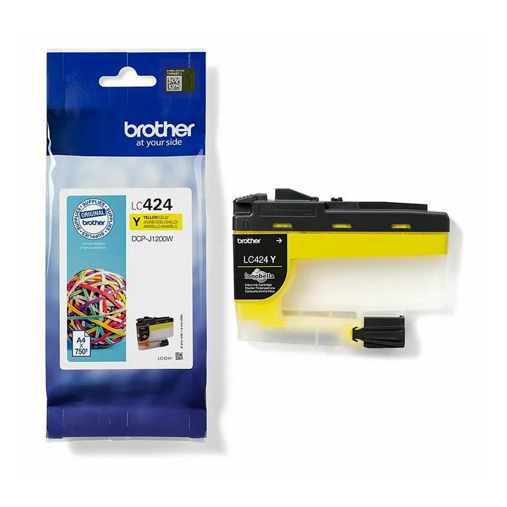 Brother LC-424Y tinteiro 1 unidade(s) Original Amarelo