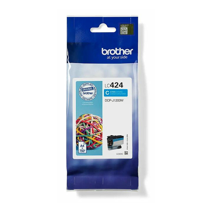 Brother LC-424C tinteiro 1 unidade(s) Original Ciano