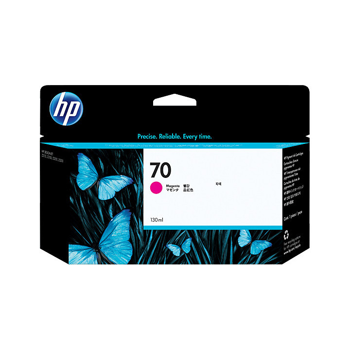 HP Tinteiro DesignJet 70 Magenta de 130 ml