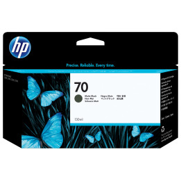 HP Tinteiro DesignJet 70 Preto Mate de 130 ml