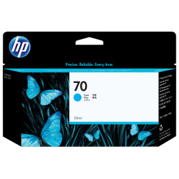 HP Tinteiro DesignJet 70 Ciano de 130 ml